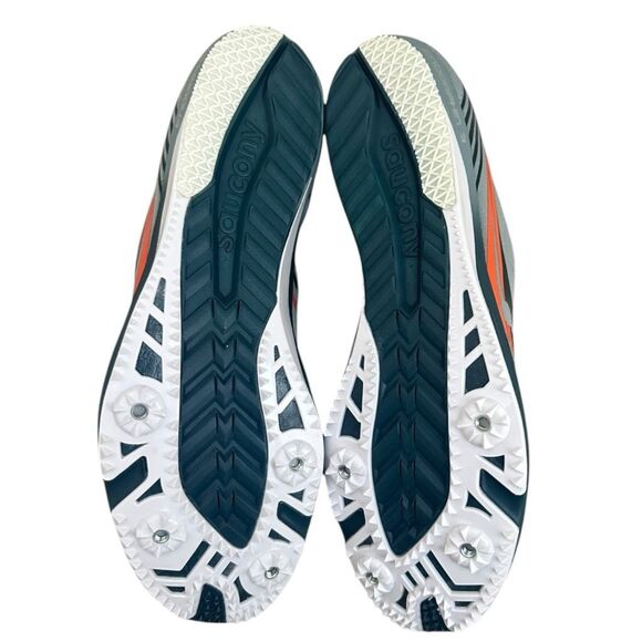 Saucony Men’s Size 13 Endorphin 3 Running Track Spikes Shoes S29070-2 Slate - Picture 6 of 11